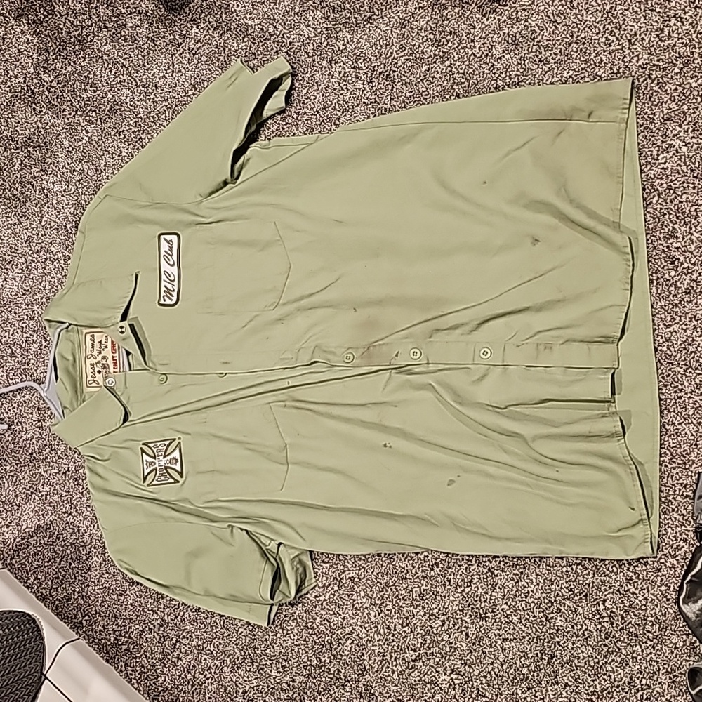 West Coast Choppers Med Work shirt